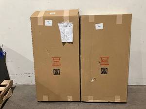 lot 58 image: 24 in. x 48 in. L&ampR Vinyl Casement Windows. White