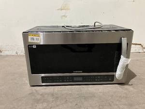 lot 66 image: SAMSUNG 30 in. W 1.7 cu. ft. Over the Range Microwave in Fingerprint Resistant Stainless Steel