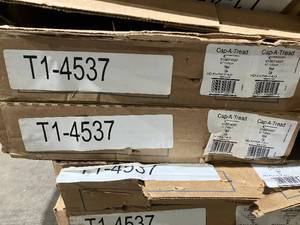 lot 68 image: LOT of 14.Royal OakClassic Auburn Oak 47 in. Length x 12-18 in. Wide x 1-1116 in. Thick Laminate to Cover Stairs 1 in. Thick