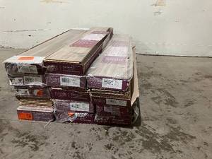 lot 73 image: LOT of 14. Ghost Ship Maple 7-12 in. W Water Resistant Laminate Wood Flooring (23.69 sq. ft.case)