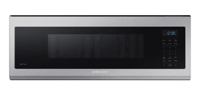 lot 38 image: SAMSUNG 1.1 cu. ft. Smart SLIM OTR with 400 CFM and Wi-Fi Smart Control in Fingerprint Resistant Stainless Steel
