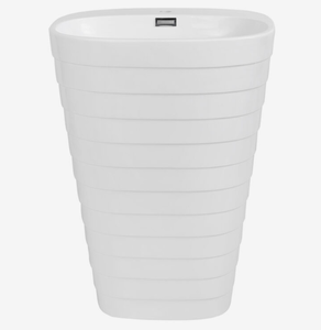 lot 87 image: 24 Streamline K-1486-24 Solid Surface Resin Freestanding Basin