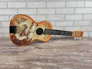 lot 154 image: Roy Rogers Toy Guitar w Autograph - Approx. 27.5 Long - Manufactured by Jefferson