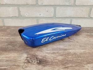lot 160 image: Coast-to-Coast El Camino Blue Bicycle Tank - Approx. 13 Long
