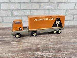 lot 161 image: Vintage TONKA Allied Van Lines Steel Toy Truck - Approx. 16 Long