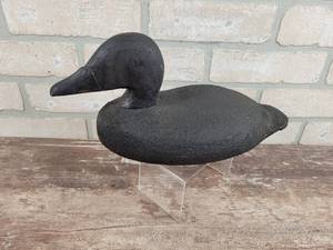 lot 172 image: Antique Carved Wood Duck Decoy - Approx. 12 x 6