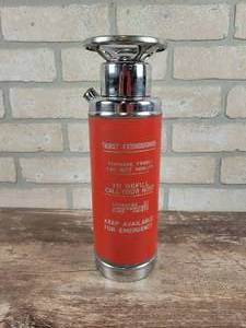 lot 207 image: 1960s Thirst Extinguisher Decanter  Music Box, Plays How Dry I Am - Approx. 11.5 Tall