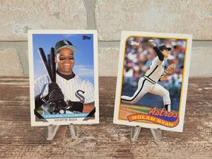Topps Frank Thomas and Topps Nolan Ryan Baseball Cards