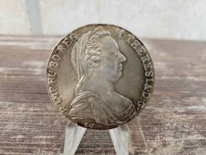 1780 Austria Thaler Silver Coin - 83% Silver