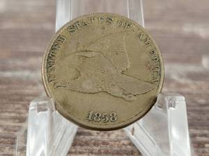 1858 Flying US Cent