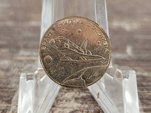 Space Shuttle Columbia Coin - One Sided - Approx. 58 Diameter