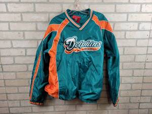 Miami Dolphins Pullover - Size Large