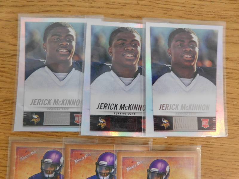 (7) Jerick McKinnon Rookie Card Lot