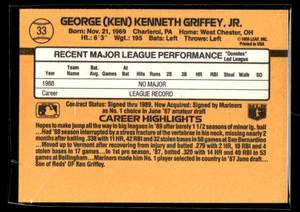 1989 Donruss Ken Griffey Jr. Rookie #33