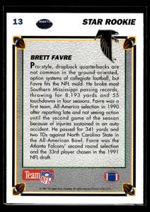 1991 Upper Deck Brett Favre Rookie #13