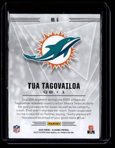 2020 Illusions Tua Tagovailoa Rookie #6