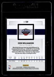 2019 Panini Chronicles Zion Williamson Rookie #120