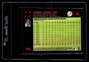 2007 Topps Red Back Derek Jeter #40 With Mickey Mantle & George Bush