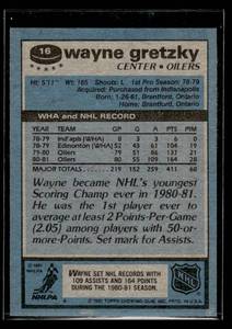 1981 Topps Wayne Gretzky #16