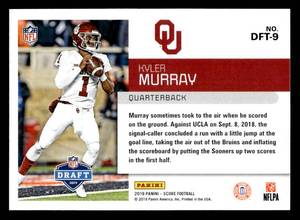 2019 Score Draft Kyler Murray Rookie #DFT-9