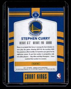 2017 Optic Court Kings Stephen Curry #35