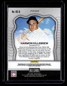 2021 Prizm Silver Purple Old School Harmon Killebrew #OS-6