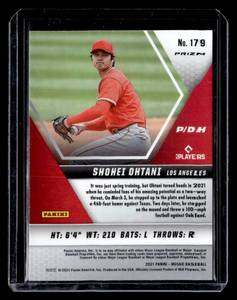 2021 Mosaic Silver Red Shohei Ohtani #179