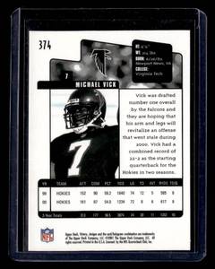 2001 Upper Deck Victory Michael Vick Rookie #374
