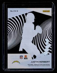 2020 Clear Vision Justin Herbert Rookie #CV-3