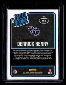 2016 Donruss Optic Derrick Henry Rookie #165