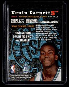1995 Stadium Club Members Only Kevin Garnett Rookie #343 Only 1,000 Made