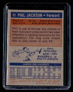 1972 Topps Phil Jackson Rookie #32
