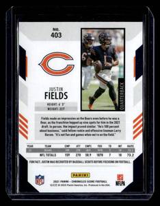 2021 Score Chrome Justin Fields Rookie #403