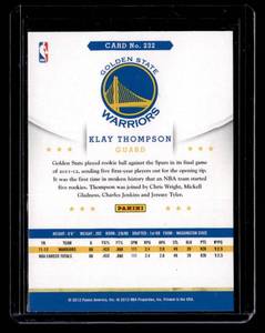 2012 NBA Hoops Klay Thompson Rookie #232