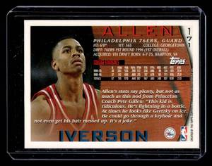 1996 Topps Allen Iverson Rookie #171