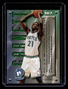 1995 Fleer Metal Kevin Garnett Rookie #167