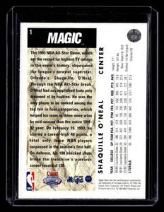 1992 Upper Deck Draft Pick Short Print Shaquille ONeal Rookie #1