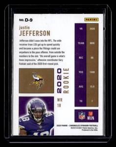 2020 Panini Dynagon Justin Jefferson Rookie #D-9