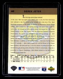 1993 Upper Deck Derek Jeter Rookie #449