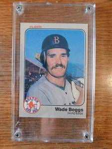 1983 Fleer Wade Boggs Rookie #179