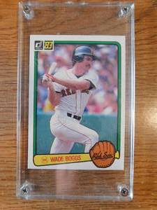 1983 Donruss Wade Boggs Rookie #586
