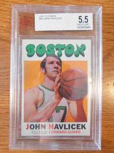 BGS 5.5 1971 Topps John Havlicek #35