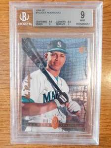BGS 9 1994 SP Alex Rodriguez Rookie #15