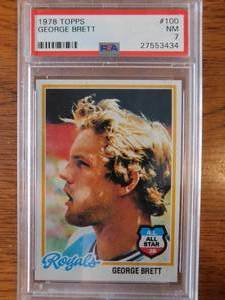 PSA 7 1978 Topps George Brett #100