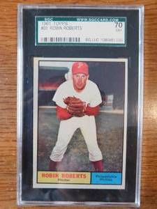 SGC 70 1961 Topps Robin Roberts #20