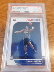 PSA 10 2019 NBA Hoops Zion Williamson Rookie #258