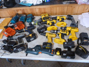 Tote Full of Power Tools