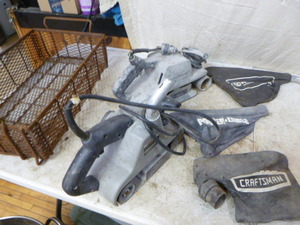 2 Porter-Cable Belt Sanders