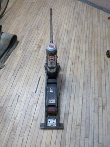 Gray Forklift Jack