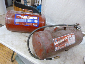 2 Portable Air Tanks